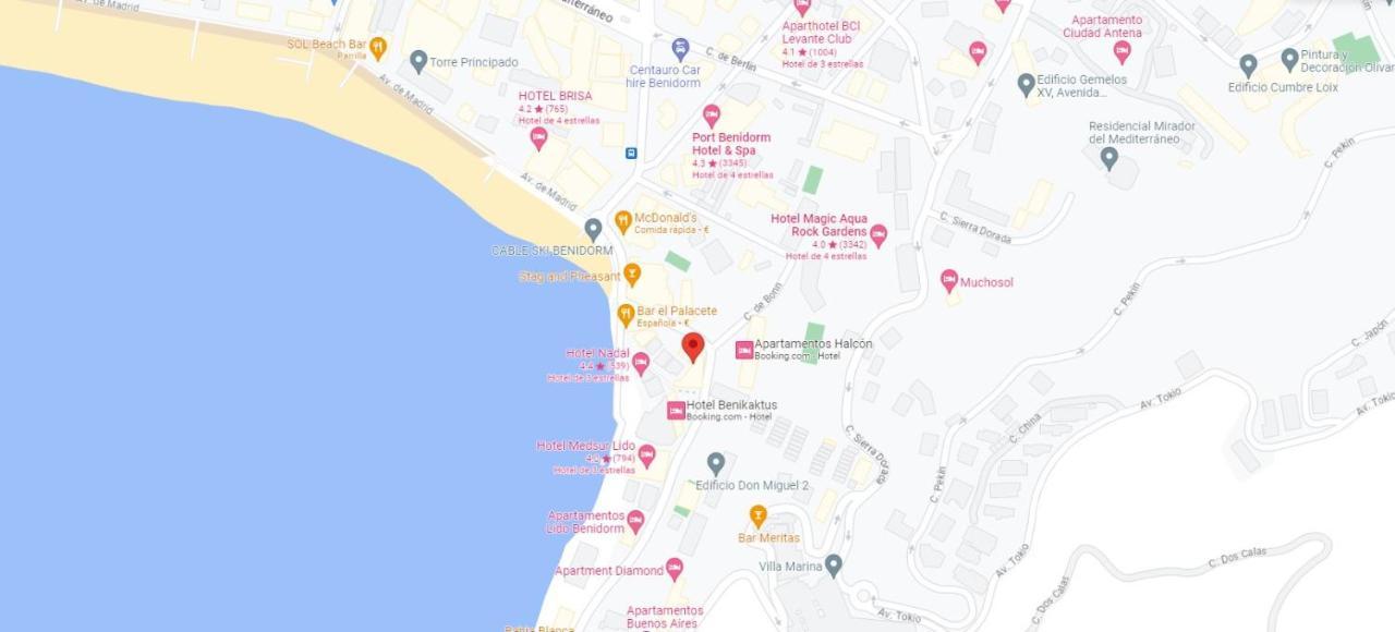 Estudio Completo Aries Rincon De Loix Apartment Benidorm Ngoại thất bức ảnh
